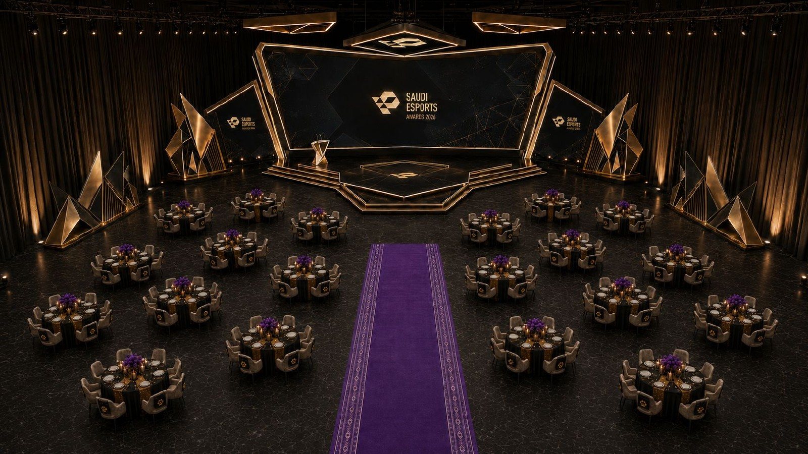 SEF Awards 2026 ceremony hall visualisation